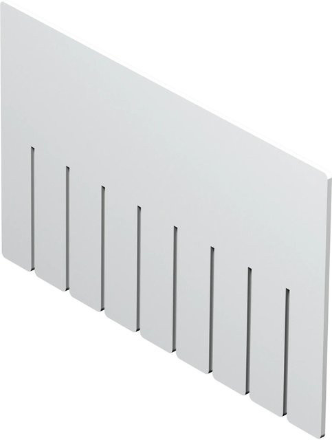 Eurobox-System Abtrenner Weiß B: 26 cm, T: 16 cm - Bild 1