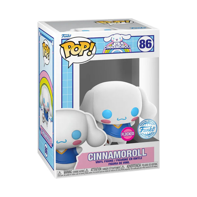 Funko Sanrio Hello Kitty Freunde Cinnamoroll Fußball Limited Edition Vinylfigur POP! mit Beflockung in Weiß - Bild 2
