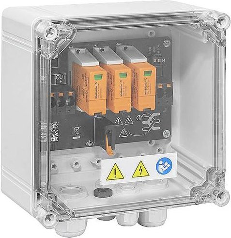 Weidmüller Generatoranschlusskasten PVN1M1I2SXFXV2O0TXPX transparent - Bild 1