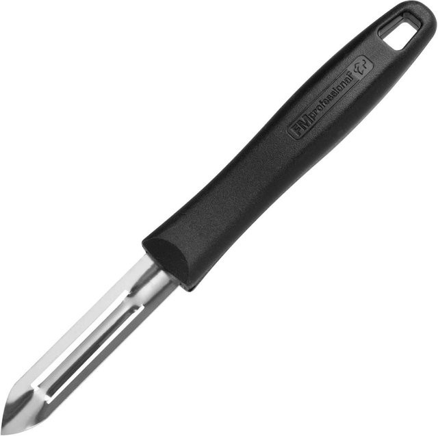 FMprofessional Profi-Sparschäler aus Edelstahl in Silber, spülmaschinenfest - Bild 1
