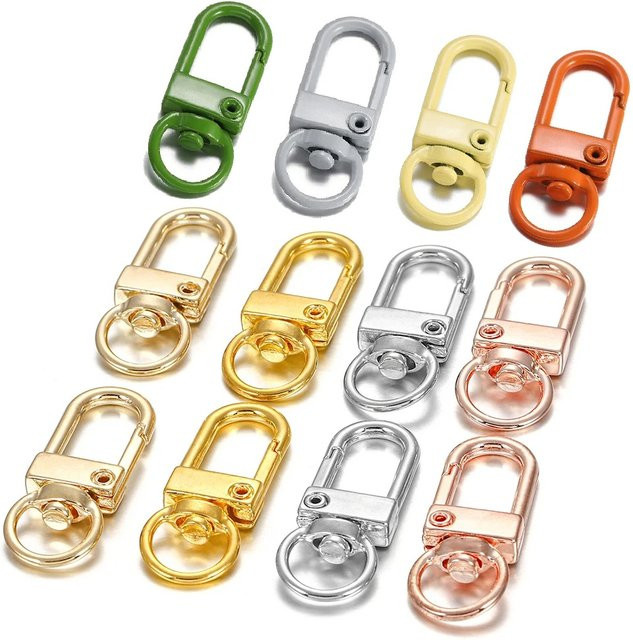 Karabinerhaken Legierung, 10 Stück, Unisex - Bild 1