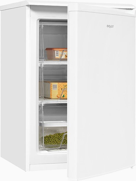 Exquisit GS80-031E Gefrierschrank, weiß, Standgerät, H x B x T: 164,0 x 55,3 x 66,0 cm - Bild 1
