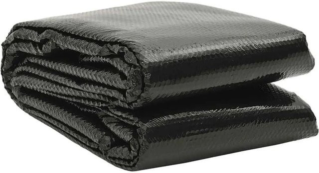 vidaXL Solarfolie für Pools, rechteckig, Schwarz, B x L: 6 x 4 m - Bild 1