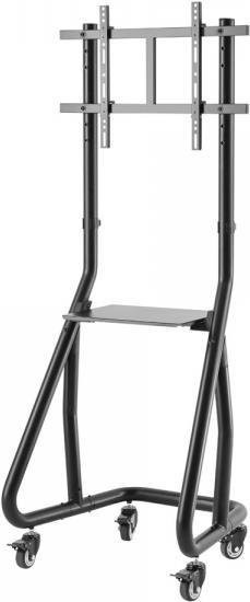 InLine TV-Wagen für LED-TVs von 94 bis 203 cm, schwarz, max. 80 kg - Bild 1