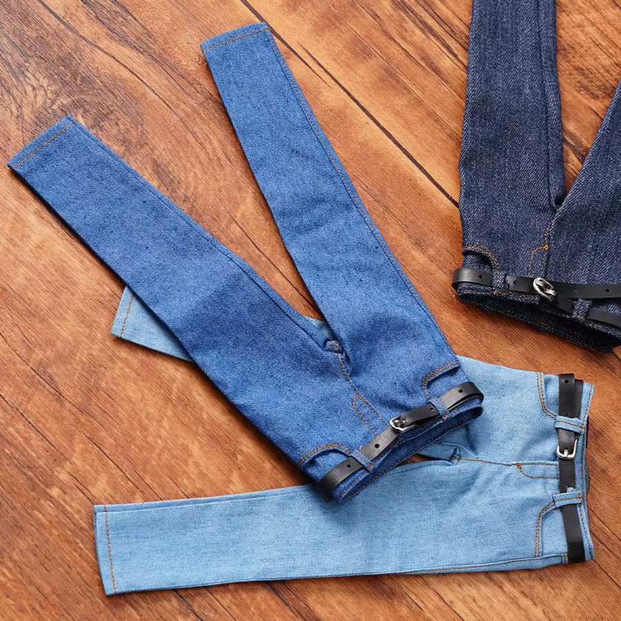 TBLeague Soldat Actionfigur Körpermodell, Zubehör, 1/6, Jeans Overalls Arbeitshosen, Sportschuhe - Bild 3