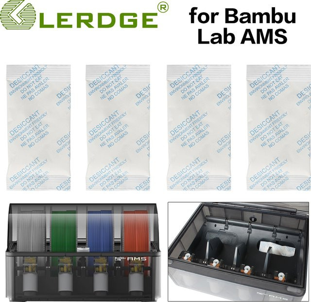 Bambu Lab AMS Trockenmittel Feuchtigkeitsabsorber in Weiß für P1P X1C P1S Filament Trockner Box - Bild 1