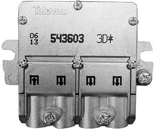 Televes EFV3N SAT-Verteiler in Silber - Bild 1