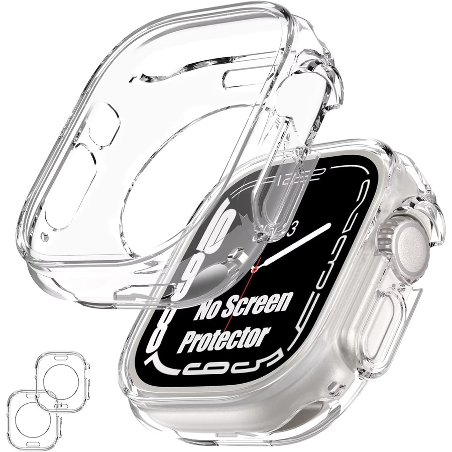 RWBANDS Abdeckung für Apple Watch, TPU, klar, Unisex - Bild 6