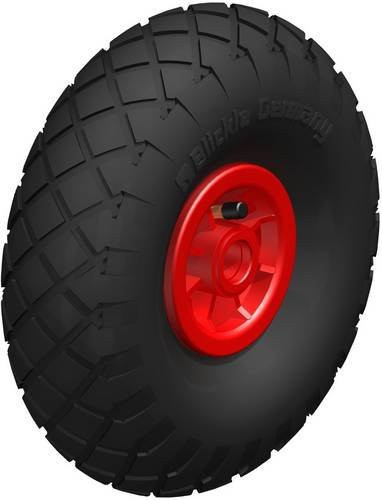 Blickle Rad-Luftreifen PK 302/25-75R-ROT in Rot mit einem Durchmesser von 300 mm und einer Tragfähigkeit von 180 kg - Bild 1
