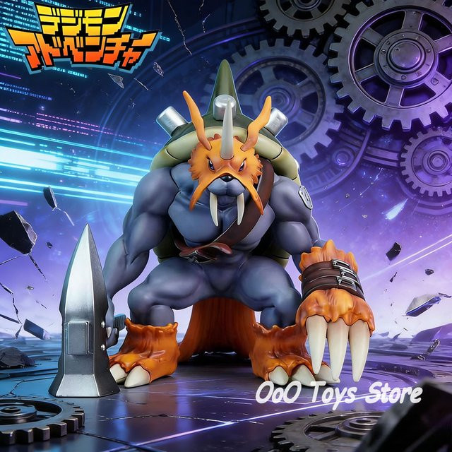 Bandai Digimon Adventure Zudomon, Actionfiguren, 21cm, Kunststoff - Bild 1
