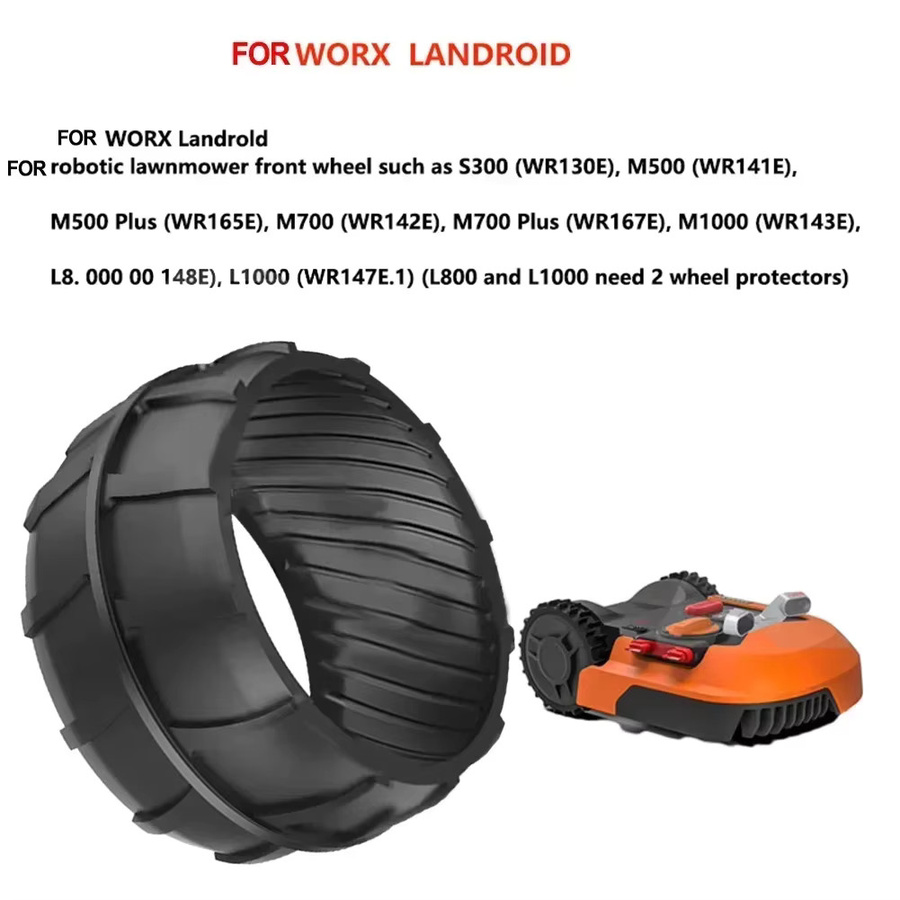 Worx Landroid Radschutz für Vorderräder passend für M500 M700 S300 WR130E WR141E M500 Plus - Bild 3