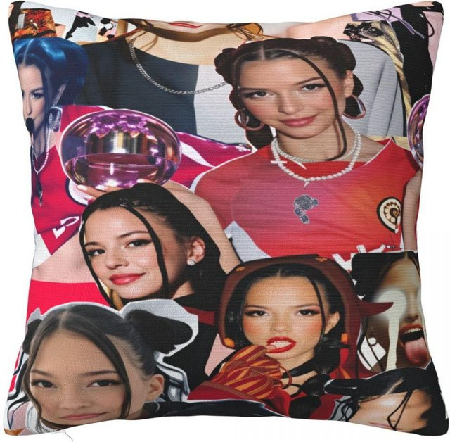 SAZ Pillow Kissenbezug Nina Chuba mit Vintage Grafik in Multicolour, B/H: 61 x 61 cm - Bild 1