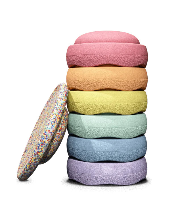 Stapelstein Rainbow Set, 7-teiliges Set, ab 1 Jahr, Bunt / Mehrfarbig - Bild 2