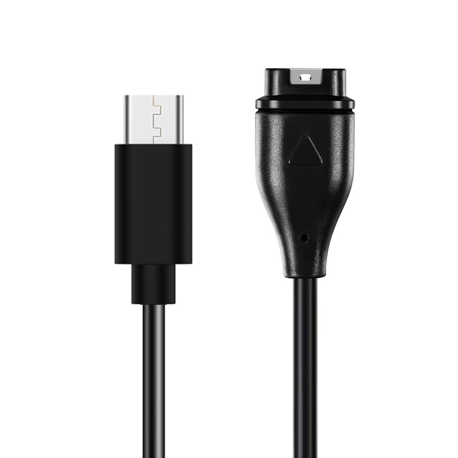 Garmin Uhren-Ladekabel, USB-C, Schwarz - Bild 2