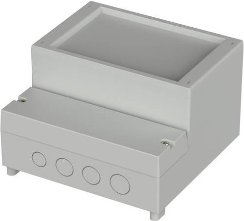Bopla REGLOCARD RCP 170 F Wand-Gehäuse aus ABS in Hellgrau, B/T/H: 16,6 x 16,1 x 10,95 cm - Bild 1