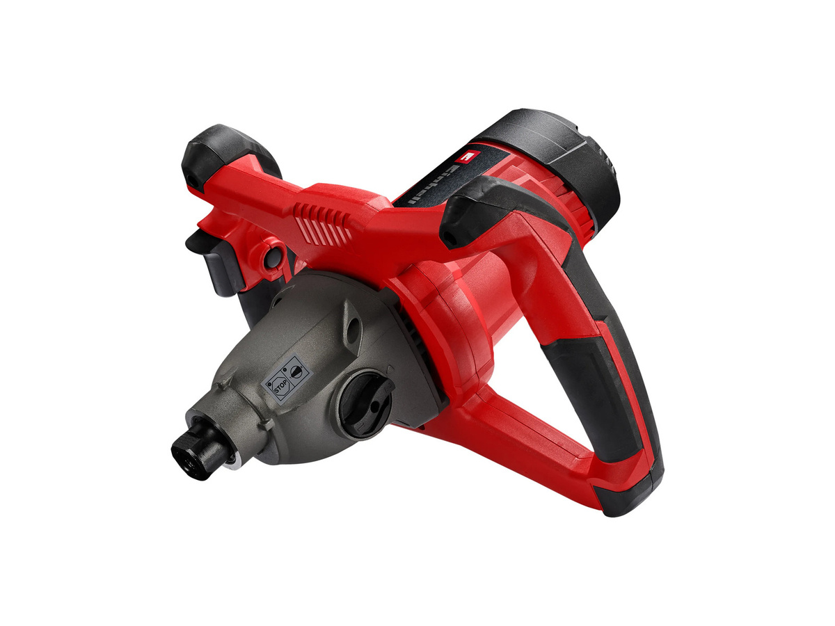 Einhell Farb-Mörtelrührer TC-MX 1400-2 E in Rot, Schwarz und Grau - Bild 2
