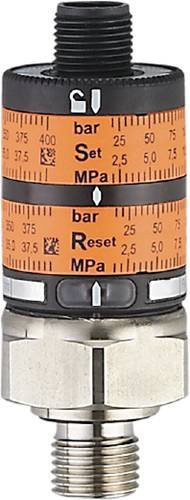 Ifm Electronic Druckschalter PK6532 in Silber, Messbereich 0 MPa bis 10 MPa, M12 Anschluss, antivalent - Bild 1
