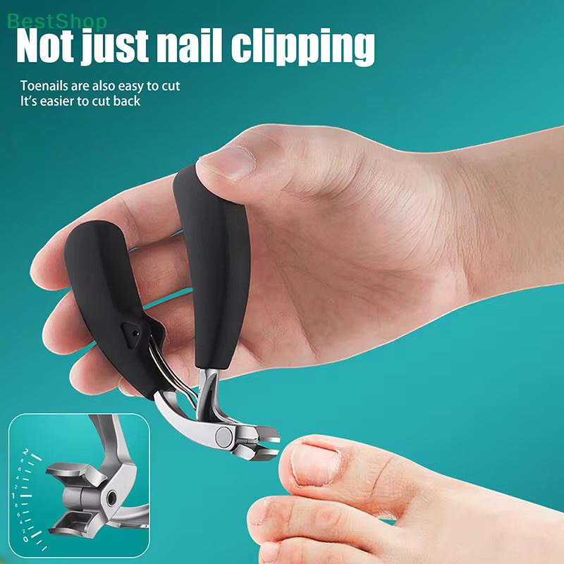 HNKMP Nagelknipser, Schwarz, für Füße - Bild 6