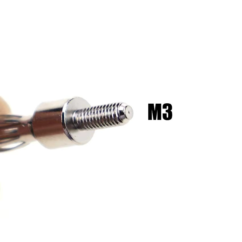 JCD Bananenstecker Adapter Set 10 Stück Laternenform 3 mm/4 mm mit M3/M4 Schraubgewinde - Bild 1
