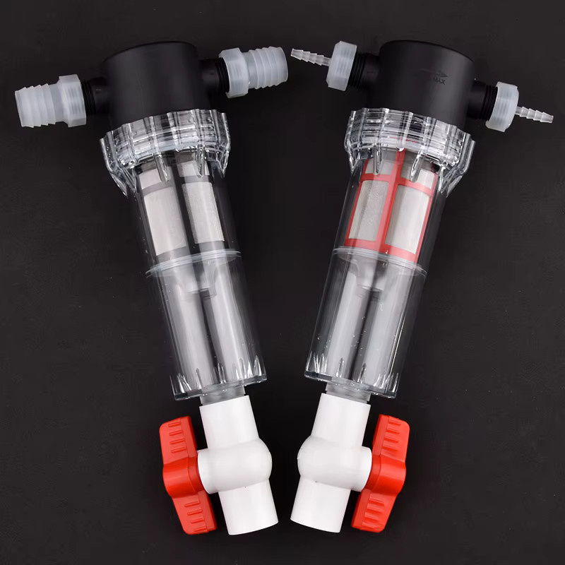 SgooHan Schlauchfilter für Aquarium und Fischteich, transparent, passend für 1/2 bis 4-20mm Anschlüsse - Bild 3