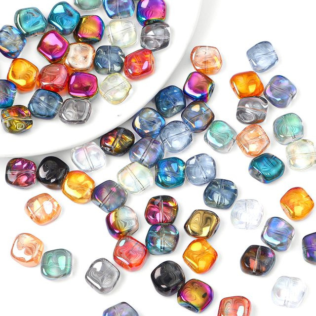 Beadia Kristallperlen, Glas, 12 x 11 mm, 20 Stück - Bild 1