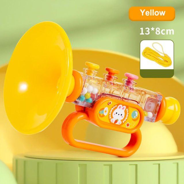 Linyi toy car Trompeten-Spielzeug, Kinderpfeife, Musikinstrument, ab 3 Jahre - Bild 1