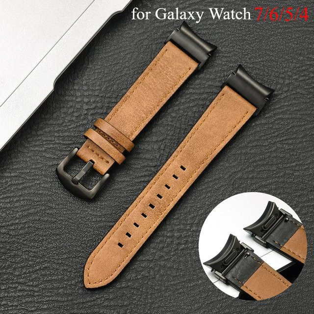 No Gaps Uhrenarmband Leder, Unisex - Bild 1