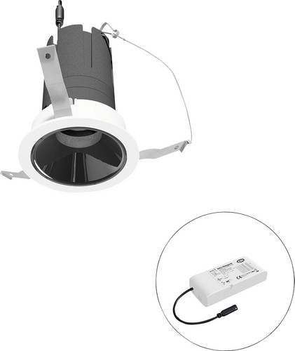 EVN LED-Deckenstrahler F01R09SM1327L15D in Weiß, rund und verstellbar - Bild 1