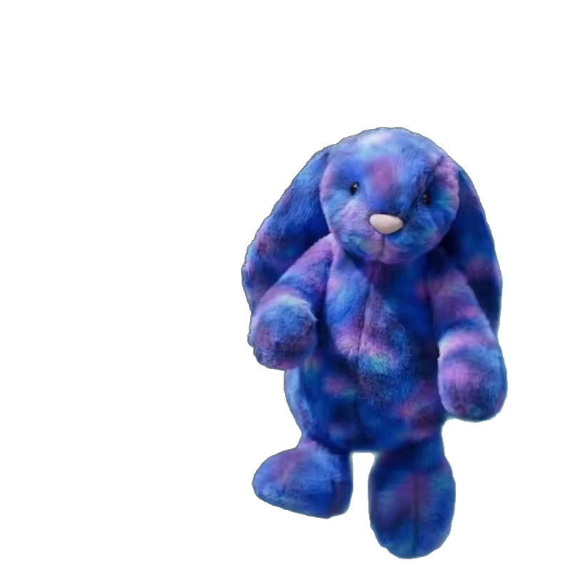 XUYUAN Franilla Luxe Bonnie Rabbit Deko-Figur in Gold und Multicolour, Kawaii-Accessoire für Schreibtisch und Wohnzimmer, Höhe: 31,0 cm - Bild 3