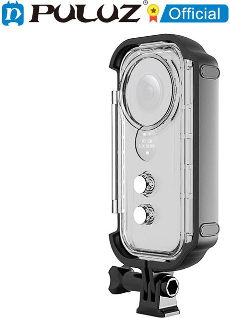 PULUZ Wasserdichtes Unterwassergehäuse für Insta360 ONE X inklusive Schnalle, Basismontage und Schraube - Bild 1