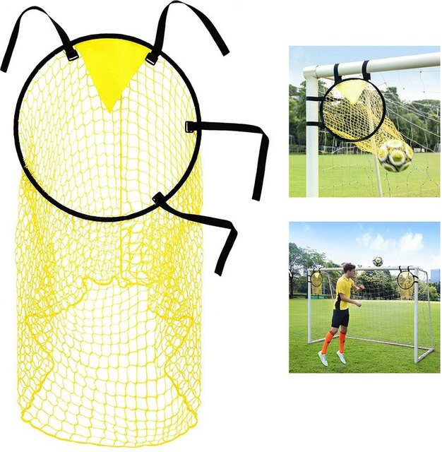 RAOVTE Fußball-Zielnetz, faltbares Fußballtraining, Übungsnetz - Bild 1