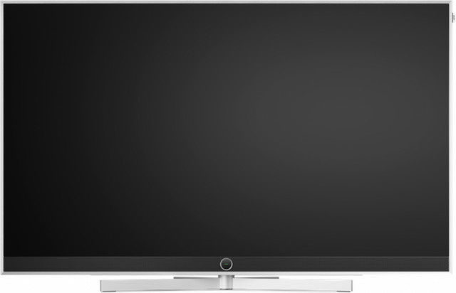 Loewe stellar 65 dr+ OLED Smart-TV 164 cm 4K Ultra HD Tizen OS 144 Hz Alu Brushed/Concrete Grey/Black - Bild 1