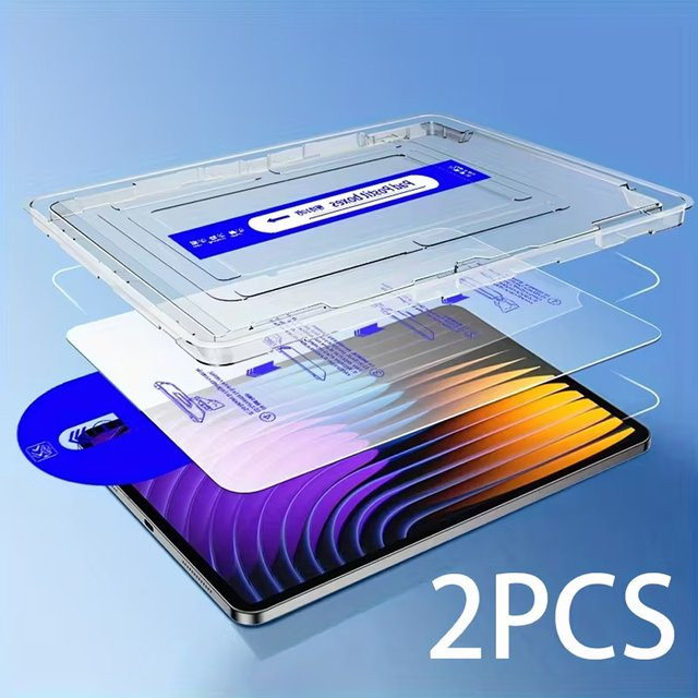 2 Stück Displayschutzfolie aus gehärtetem Glas für Xiaomi Pad 7 Pro 6 5 SE 11 Pro Redmi Pad 2 8,8 6s 7s Pro, transparent - Bild 1
