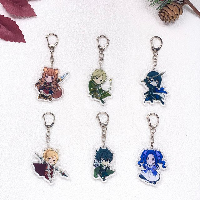 Potdemiel Schlüsselanhänger Acryl, Anime-Figuren, Unisex - Bild 1