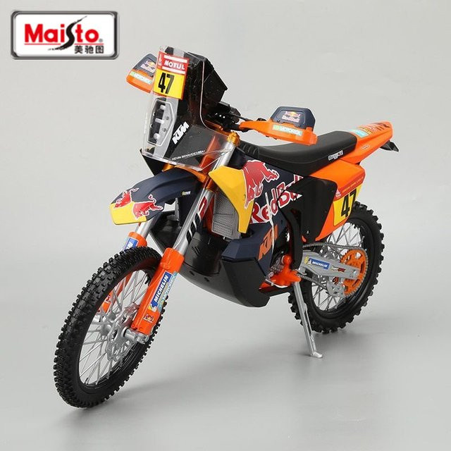 Maisto 2024 KTM 450 Rally, Motorrad Modell, 1:6, Metall - Bild 1