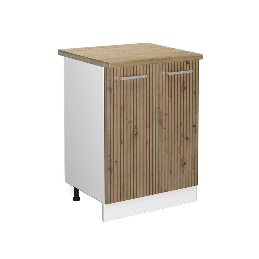 Vicco Küchenunterschrank R-Line Küchenkommode Artisan-Eiche/Weiß Breite: 60 cm - Bild 2