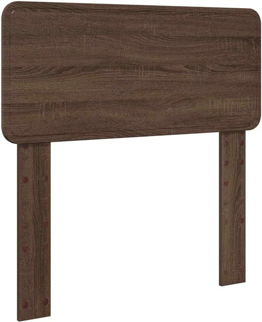 vidaXL Kopfteil aus Holzwerkstoff in Eiche Braun mit einer Breite von 90 cm - Bild 1