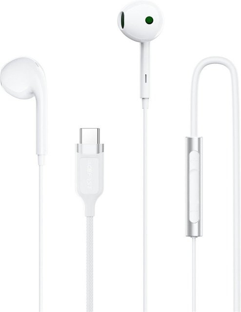 Acefast L7 Handsfree In-Ear Kopfhörer mit USB-C Anschluss in Weiß - Bild 1