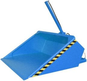 Bauer Südlohn hydraulische Staplerschaufel DGS 700 aus Stahl, Lichtblau, B/T/H: 121,0 x 161,0 x 137,0 cm - Bild 1