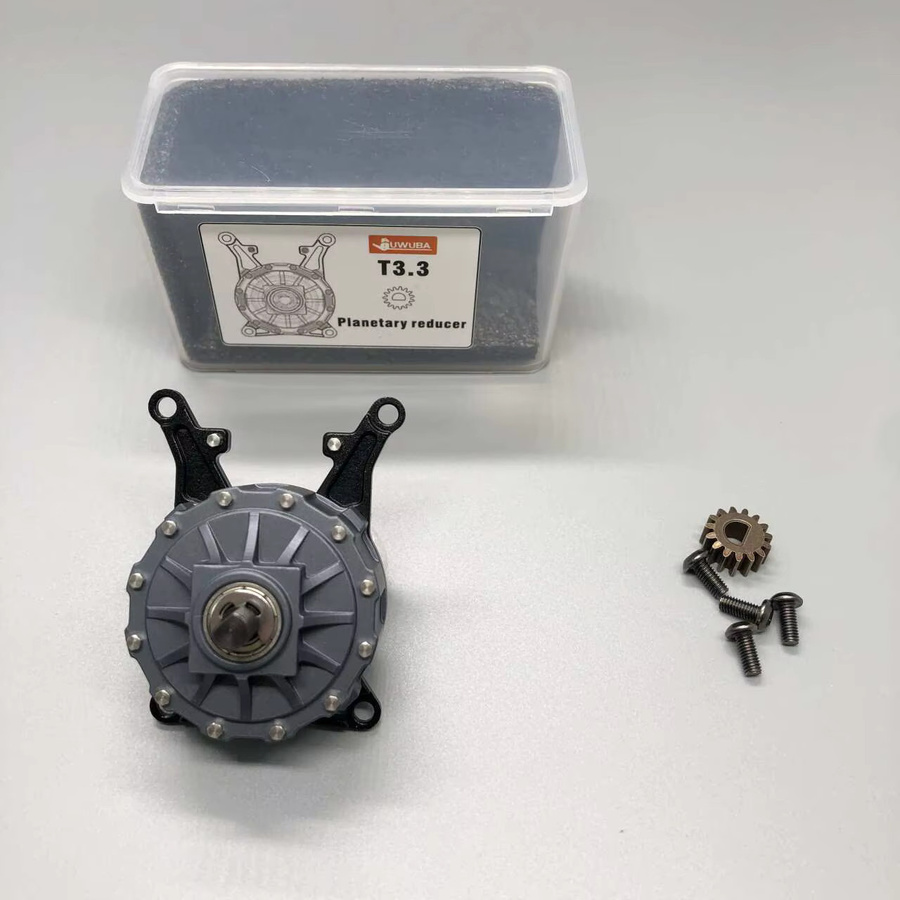 Tamiya RC Getriebe Planetary Reducer Drehmoment Enhancer und CVD Welle, 1:14, Metall, Zubehör - Bild 2