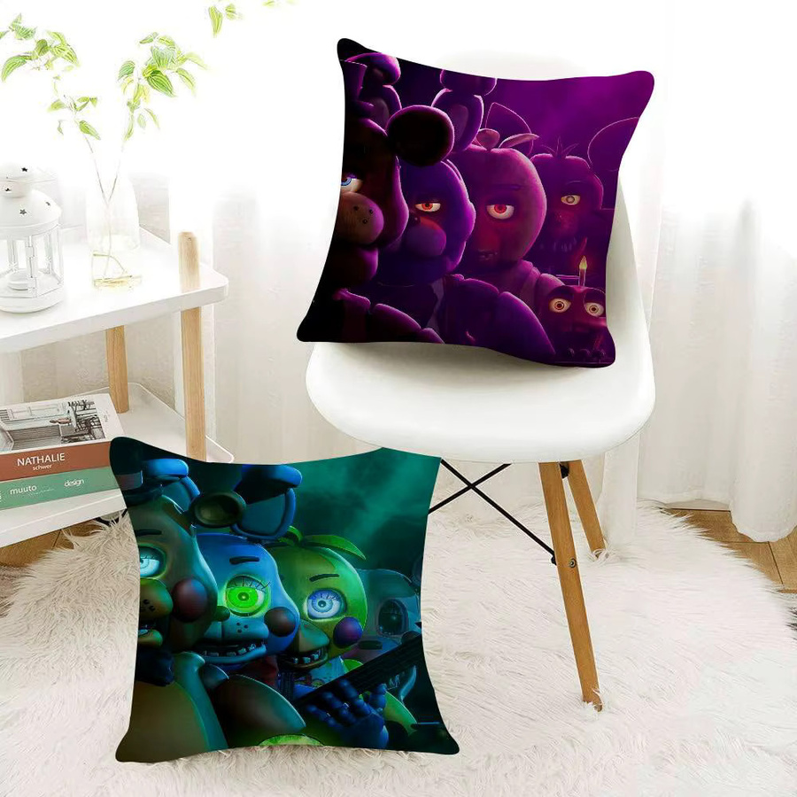 Beast Kingdom Five Nights At Freddy's Kissenbezug mit Grafikdesign, quadratisch, 30 x 30 cm - Bild 3