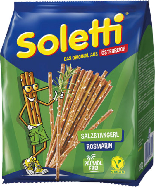 Soletti Salzstangerl Rosmarin 230 g - Bild 1