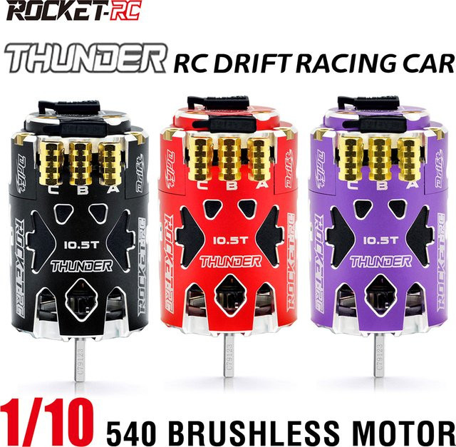 Rakete-RC Donner 540 Sensored Bürstenloser Motor, 1/10 RC Racing Drift Auto Teile - Bild 1