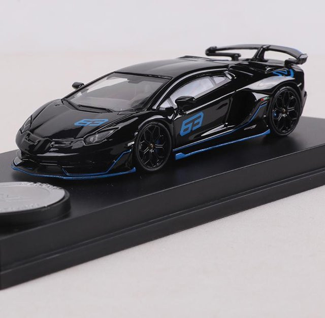 Linyi toy car E-Modell Aventador Svj, Simulationsauto, 1:64, Metall, ab 14 Jahren - Bild 1