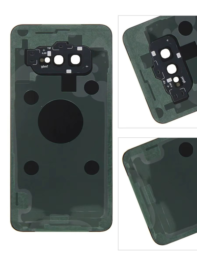 Samsung Galaxy S10E G970 Ersatz-Rückgehäuse Rückabdeckung in Silber inklusive Klebstoff - Bild 5