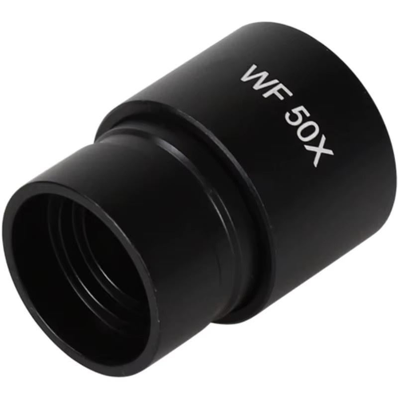 VBNM Biologisches Mikroskop-Okular WF50X in Schwarz mit Ganzmetall-Optikglaslinse und 23,2 mm Schnittstellengröße - Bild 2