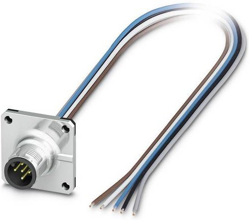 Phoenix Contact 1441642 Sensor-Aktor-Einbausteckverbinder M12 Stecker, 5-polig, multicolor, 0,50 m - Bild 1