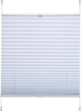LIEDECO Klemmfix Thermo Plissee in Weiss, B/H: 75 x 130 cm