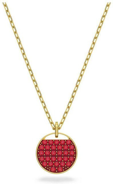 Swarovski Anhänger Goldfarben, Kristall, Unisex - Bild 1