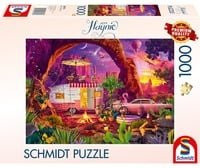 Schmidt Spiele Puzzle Jeff Haynie Camping-Paradies in der Wüste - Bild 1